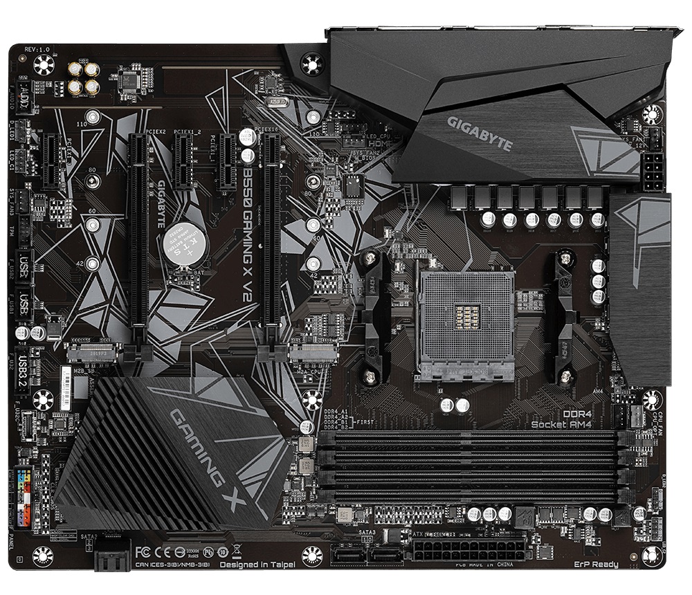 Материнська плата Gigabyte B550 Gaming X V2 Socket AM4